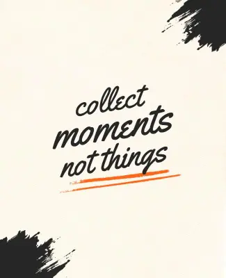 Inspirational Quote Typography Poster Template