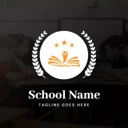 Inspiring Learning Environment for Innovative School Logo Template
