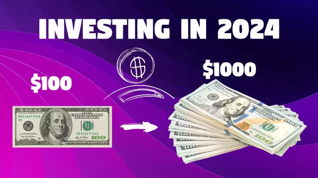 Investing Growth Strategies for 2024 Trending YouTube Thumbnail Template