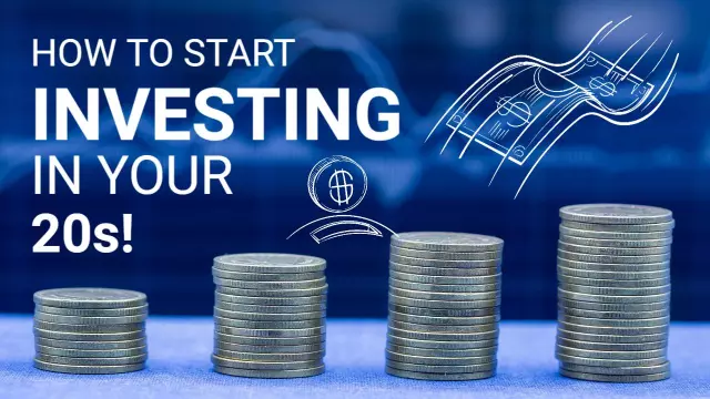 Investing Strategies for Your 20s Tutorial YouTube Thumbnail Template