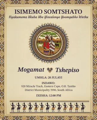 Isakhelo Seflyer Yesimemo Somtshato Yesintu