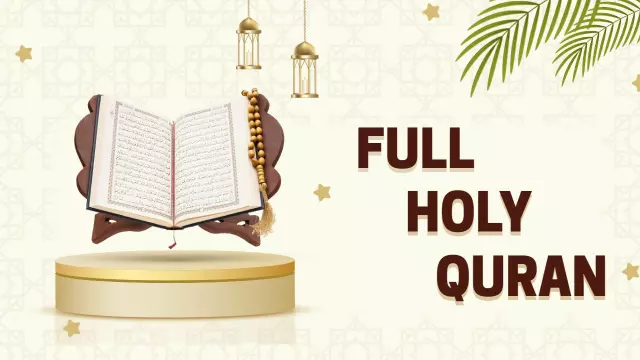 Islamic Quran Reading Spiritual Insights Trending YouTube Thumbnail Template