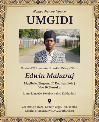 Ithempulethi Yeflaya Yomcimbi Wesiko Lase-Umgidi
