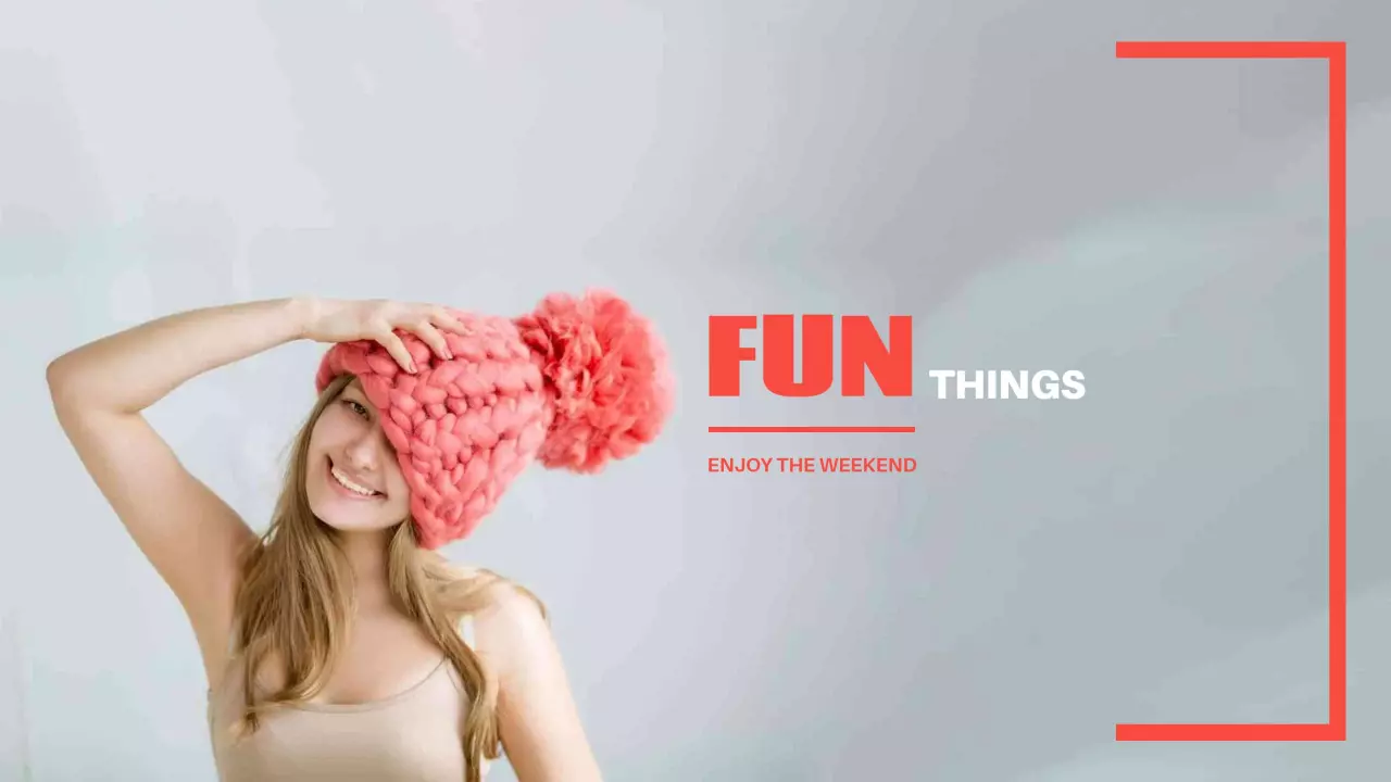 Joyful Weekend Vibes with Fun Colors YouTube Banner Template