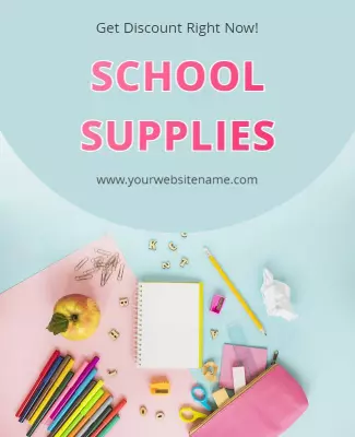 Jungle Mist and Botticelli School Flyer Template