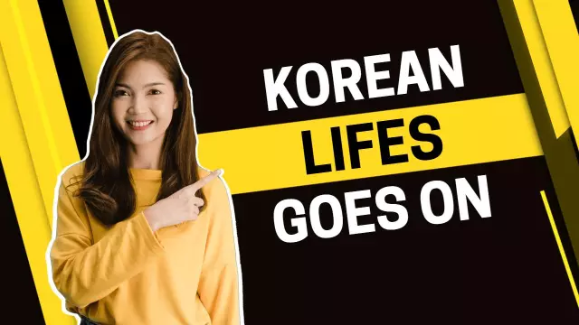 Korean Lifestyle Vlog Adventures Trending YouTube Thumbnail Template