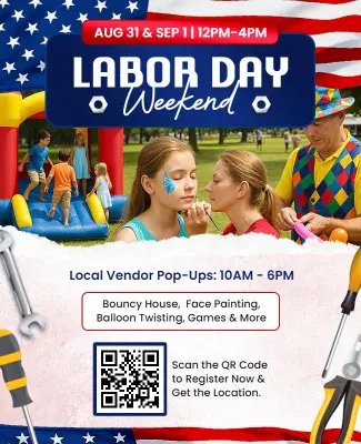 Labor Day Weekend Event Flyer Template