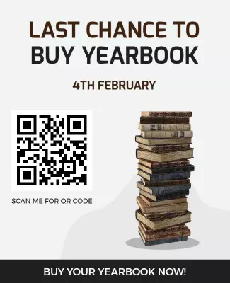 Last Chance Yearbook Sale Flyer Template
