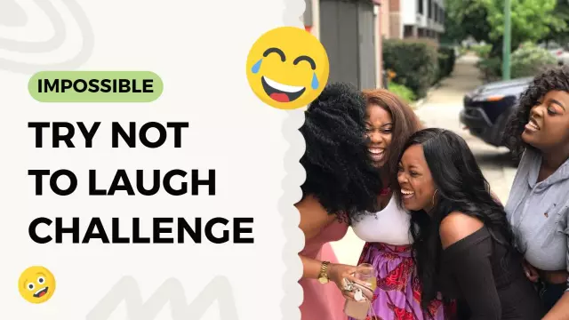 Laugh Challenge Funny Moments Trending YouTube Thumbnail Template