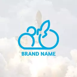 Launch Your Ideas into the Future of Space Exploration Logo Template
