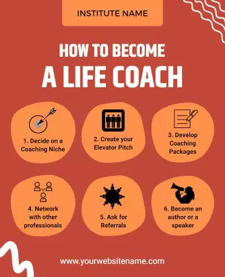 Life Coach Training Program Flyer Template