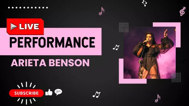 Live Music Performance Spotlight YouTube Thumbnail Template