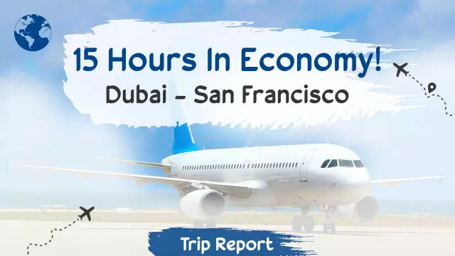 Long Haul Flight Experience Travel YouTube Thumbnail Template
