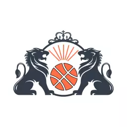 Majestic Lion Emblem Representing Basketball Team Spirit Logo Template