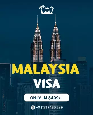 Malaysia Travel Visa Promotion Flyer Template