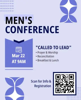 Men's Leadership Conference Flyers Template