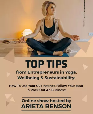Mindful Wellness Entrepreneurs Sharing Insights Poster Template