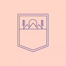 Minimal Mountain Landscape Design Featuring Nature Logo Template