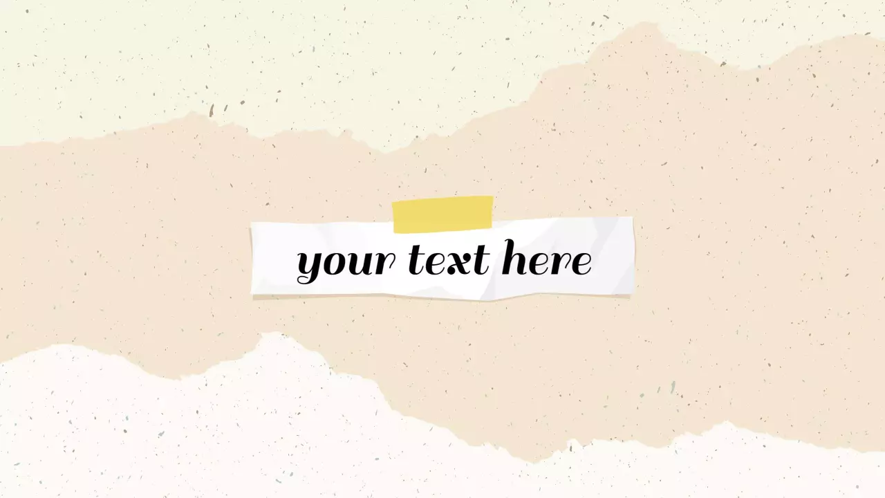 Minimalist Cream and Beige Style YouTube Channel Banner Template