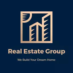 Modern Architecture Design Showcasing Real Estate Group Logo Template