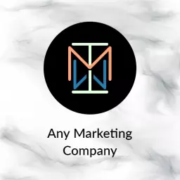 Modern Black and Colorful Design for Marketing Company Logo Template