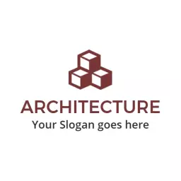 Modern Block Design Representing Innovative Architecture Logo Template