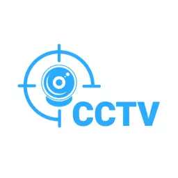 Modern Blue Camera Design for Effective CCTV Monitoring Logo Template