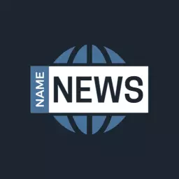 Modern Blue Globe Design for Global News Coverage Logo Template