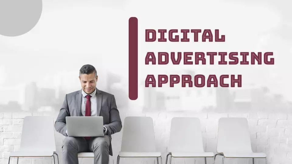 Modern Digital Advertising Strategy Insights Presentation Template