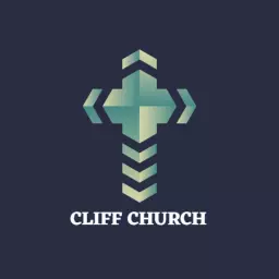 Modern Geometric Cross Design Representing Faithful Church Logo Template