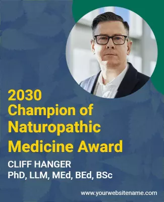 Modern Green Award Certificate for Naturopathic Medicine Poster Template