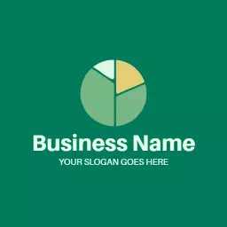 Modern Green Circle Design for Innovative Business Logo Template