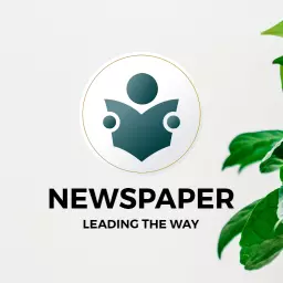 Modern Green Design Representing Reliable Newspaper Logo Template