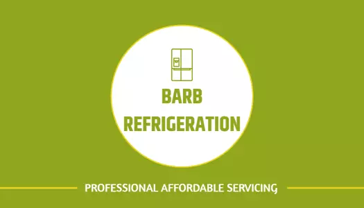 Modern Green Refrigeration Expert Visiting Card Template