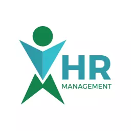 Modern Human Resource Management Logo with People and Colors Logo Template