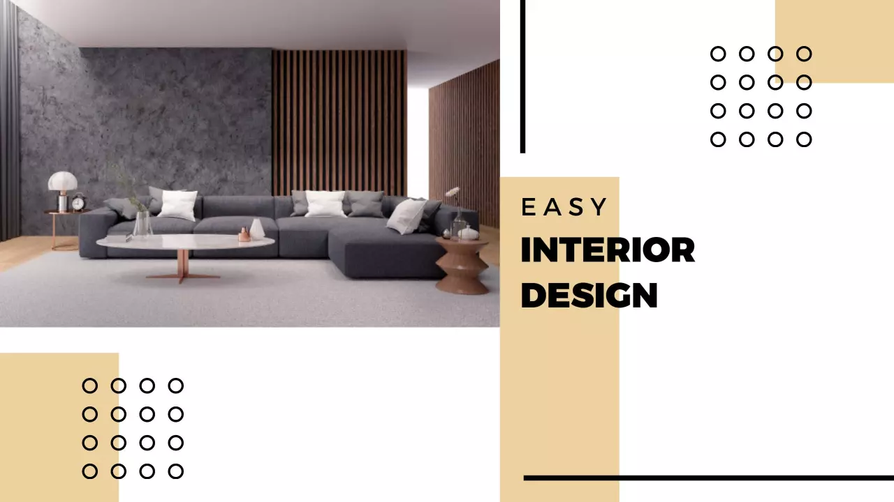 Modern Interior Design Tips for Your Home YouTube Banner Template