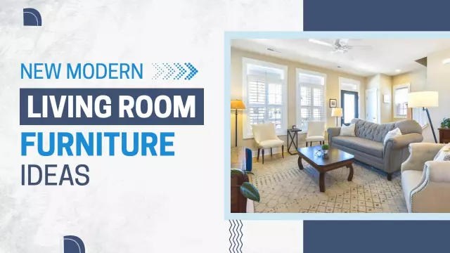 Modern Living Room Furniture Design Ideas YouTube Thumbnail Template