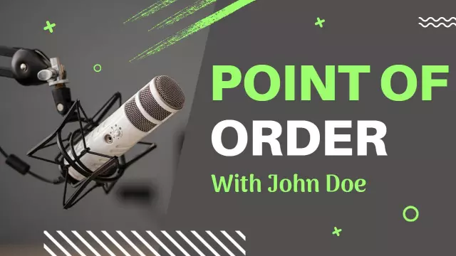 Modern Microphone Graphic Podcast YouTube Thumbnail Template