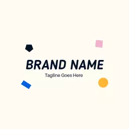 Modern Minimalist Typography Showcasing Creative Brand Logo Template