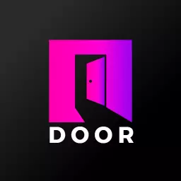 Modern Pink and Purple Door Design for Entryway Logo Template