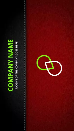 Modern Red Textured Professional Business Card Template