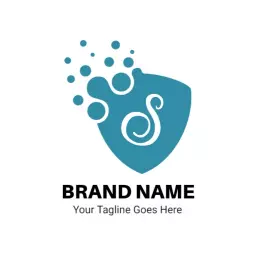 Modern Shield Design Representing Trust in Security Logo Template
