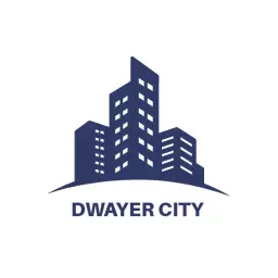 Modern Skyline Design Featuring Dwyer City Logo Template