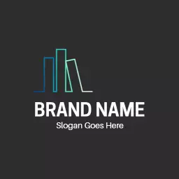 Modern Stack of Books Design Emphasizing Education Logo Template