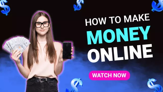 Money-Making Strategie Online Tutorial YouTube Thumbnail Template