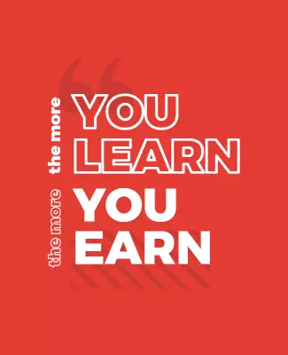 Motivational Learning and Earning Workshop Flyer Template