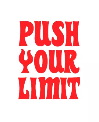 Motivational Push Your Limit Flyer Template
