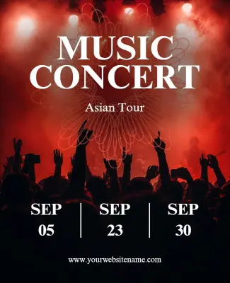Music Concert Poster Template