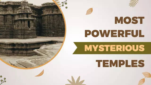 Mysterious Powerful Temples Exploration Trending YouTube Thumbnail Template