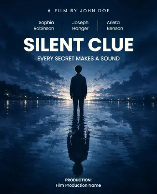 Mysterious Thriller Movie Poster Template